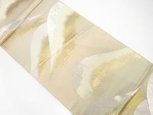 アンティーク　遠山模様織り出し袋帯（材料）